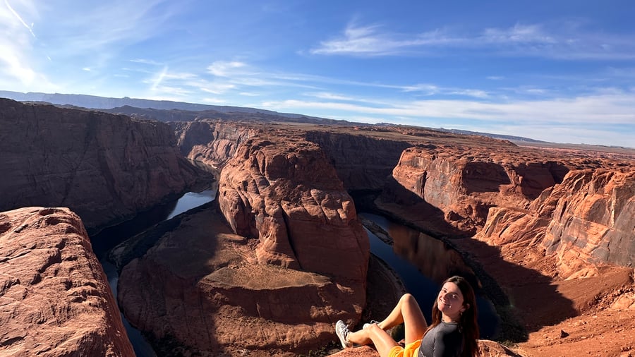 Horseshoe bend in Arizona