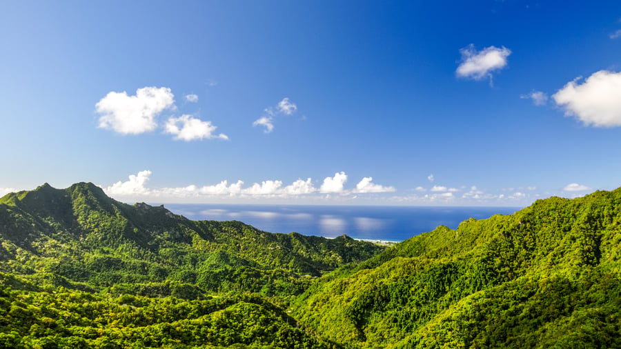 The Needle med spektakulär utsikt över Rarotonga