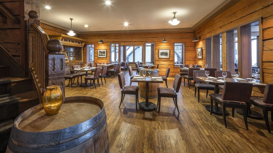 Restaurant på Emerald Lake Lodge