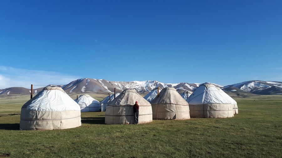 Must-do: Stay in a traditional yurt 