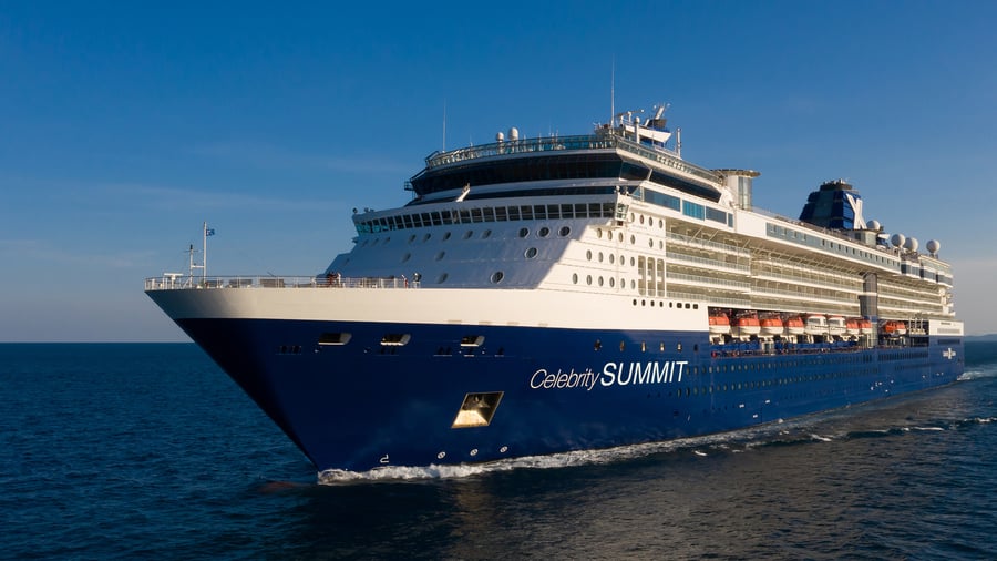 Avresa från Vancouver med Celebrity Summit