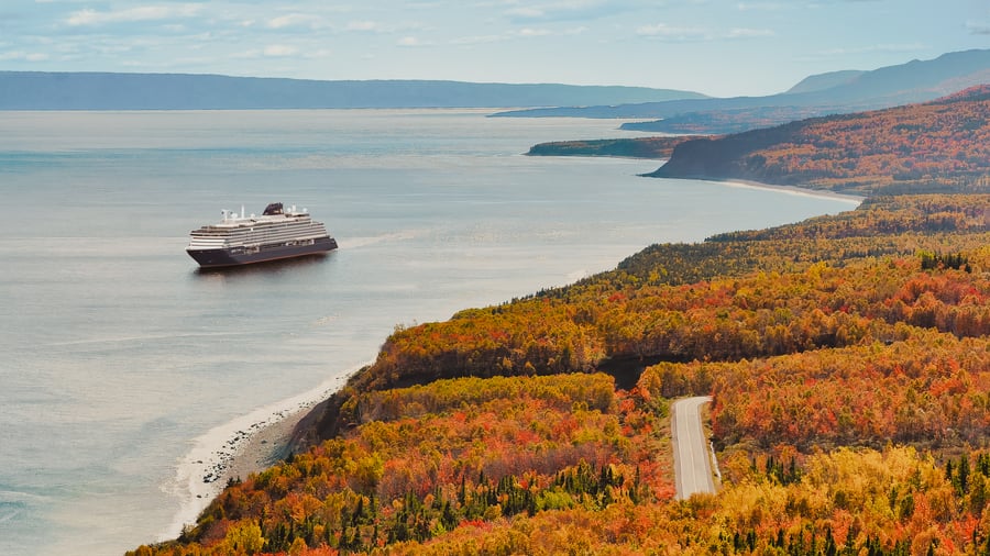 Efterårsfarver langs Canadas kyst