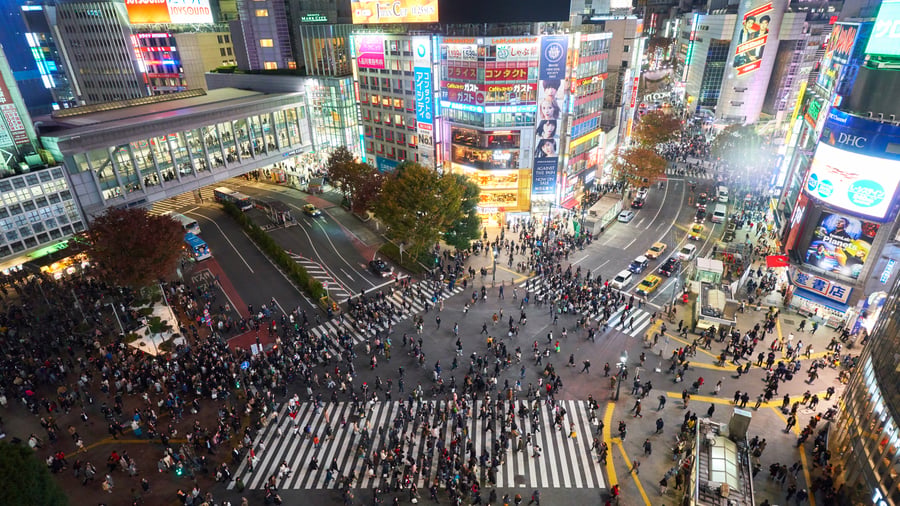 Shibuya Crossing, Tokyo