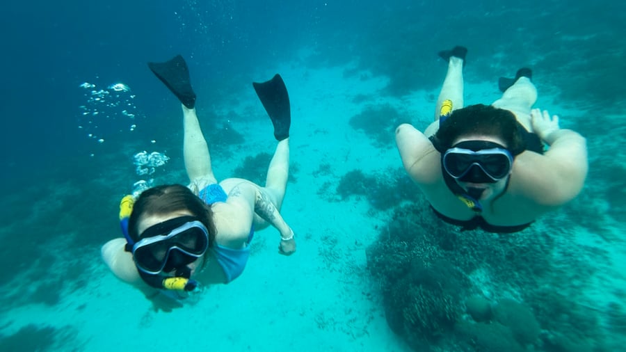 Snorkelling in Bali