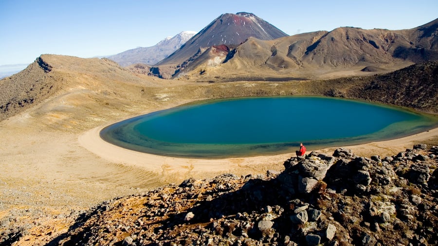 Vulkanerna i Tongariro National Park