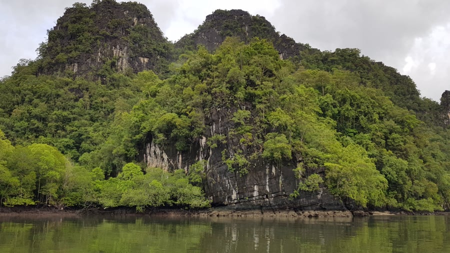Langkawi geopark in Malaysia