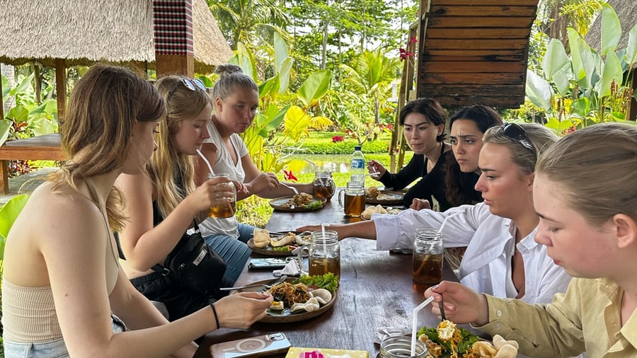 Breakfast in Bali