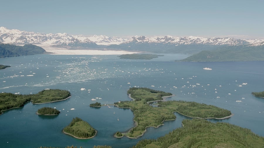 Columbia Glacier i Prince William Sound, Alaska
