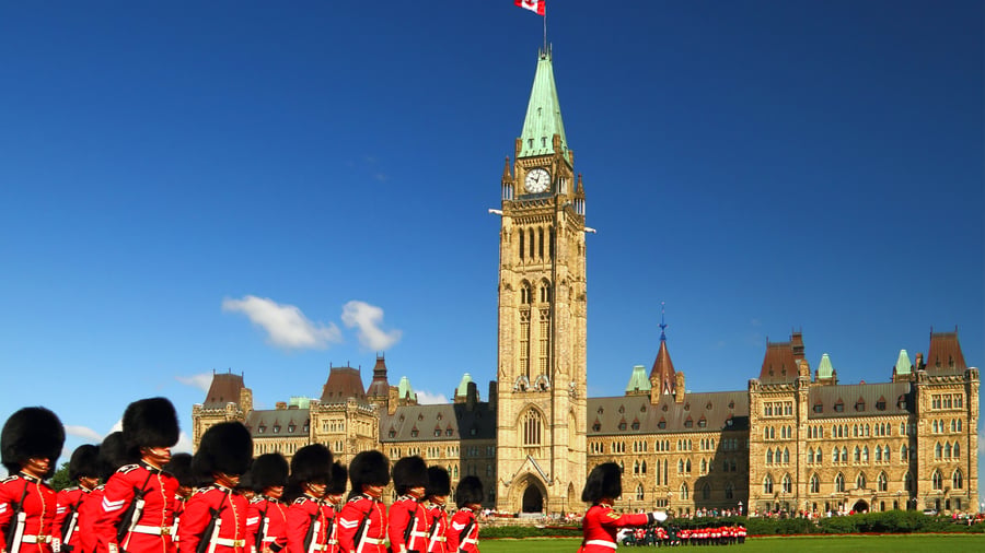Parlamentet i Ottawa, Ontario