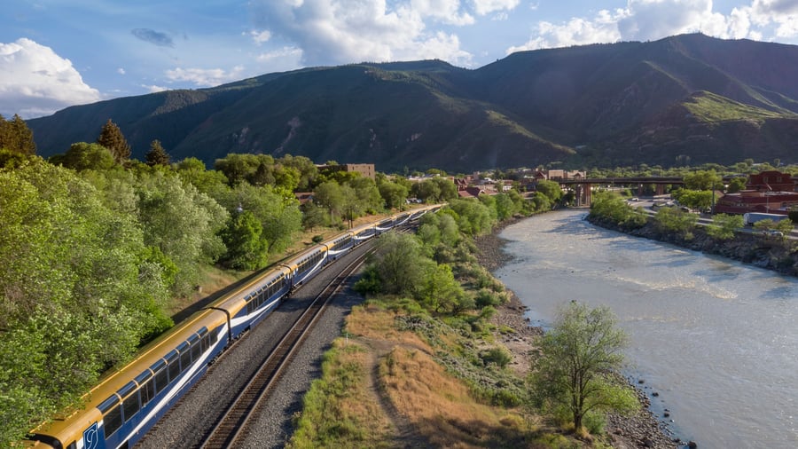 Canyon Spirit ved Glenwood Springs i Colorado