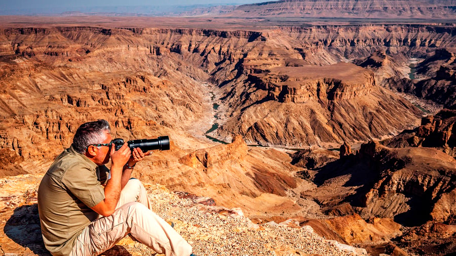 Fish River Canyon i Namibia