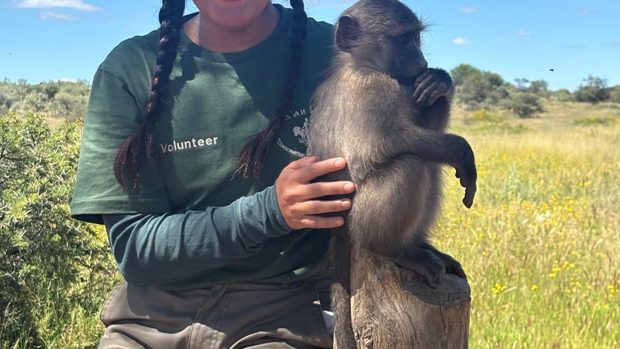 Frivillig i Namibia