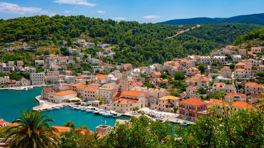 Skøn middelhavsstemning i Kroatien