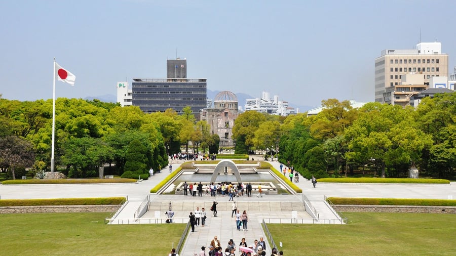 Peace Memorial Park i Hiroshima