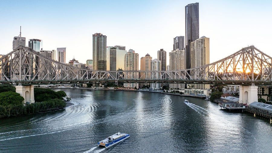 Brisbane med Story Bridge