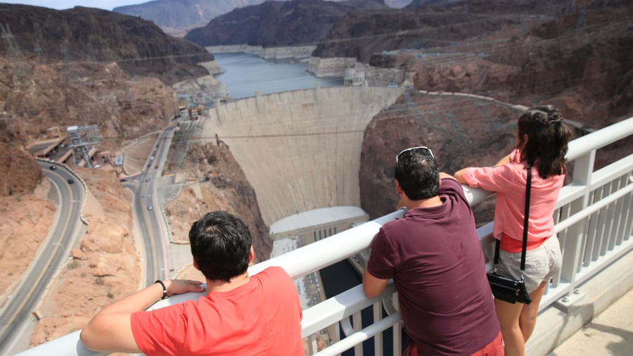 Hoover Dam ved Las Vegas