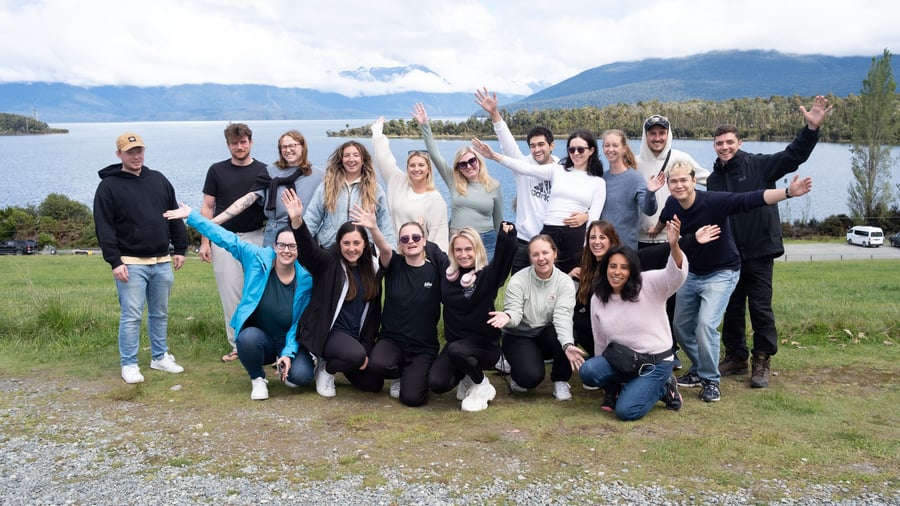 Go on a group tour through New Zealand
