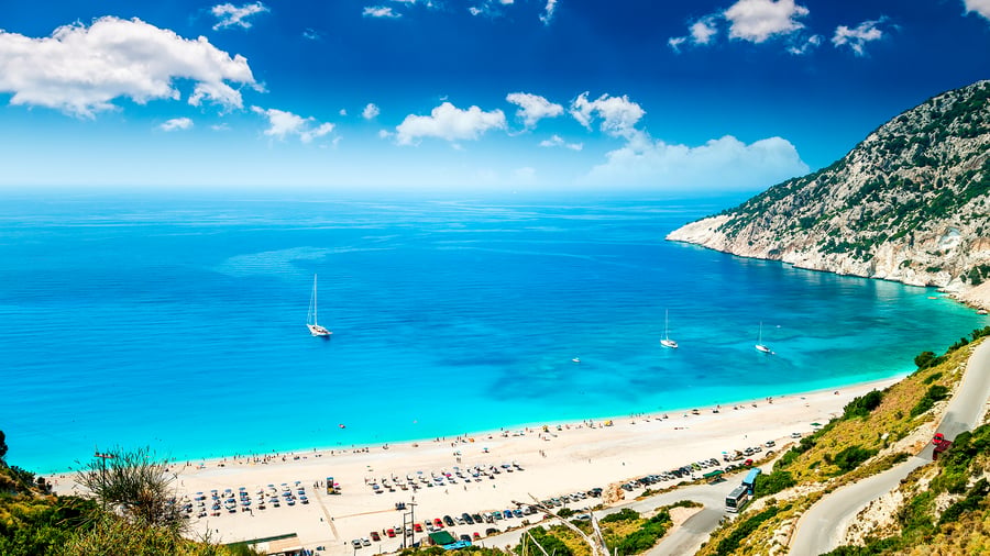 Greek beach