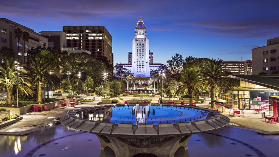Los Angeles City Hall, Californien, USA