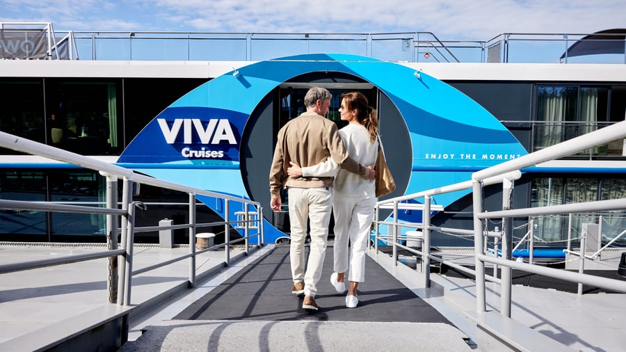 Ombordstigning på VIVA TWO