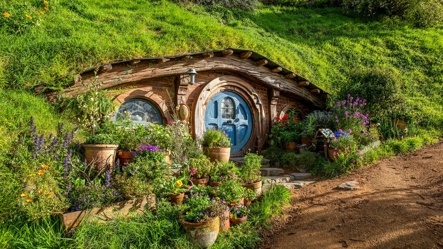 Besök på inspelningsplatsen i Hobbiton