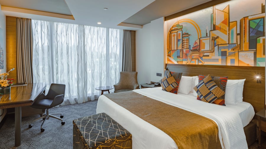 Panafric room på hotellet