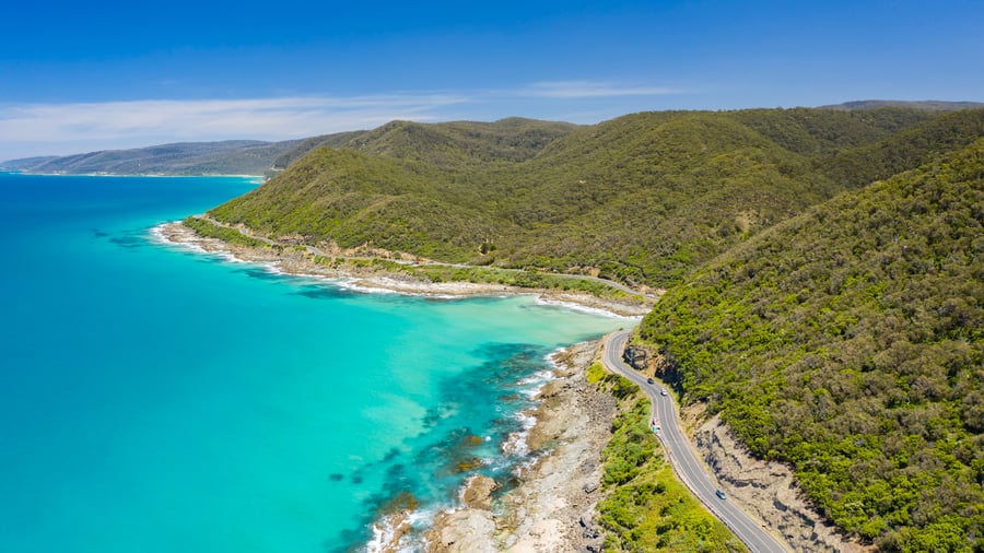 Great Ocean Road i Australien
