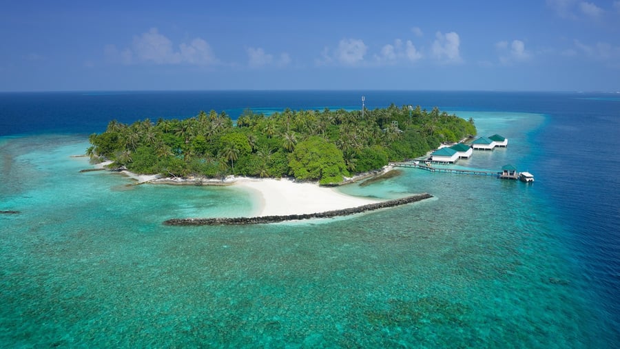 Island in Maldives