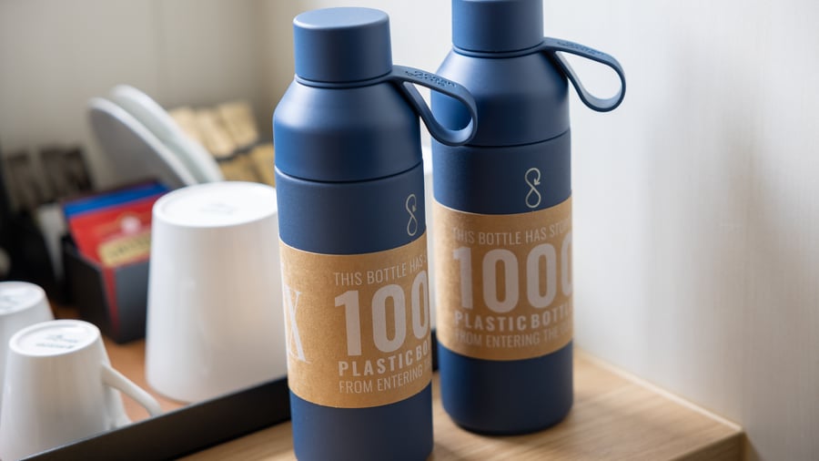Din genbrugsflaske sparer plastik hver dag