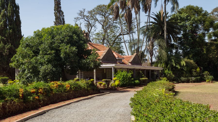 Karen Blixens hus uden for Nairobi