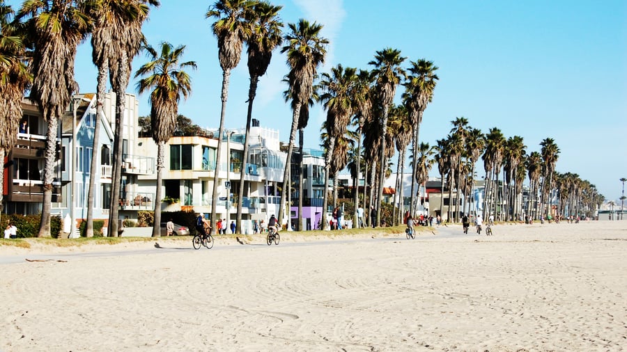 Venice Beach, Los Angeles, Californien, USA