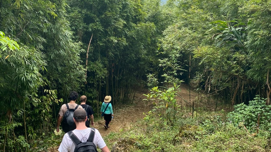 Start the hiking in Sapa