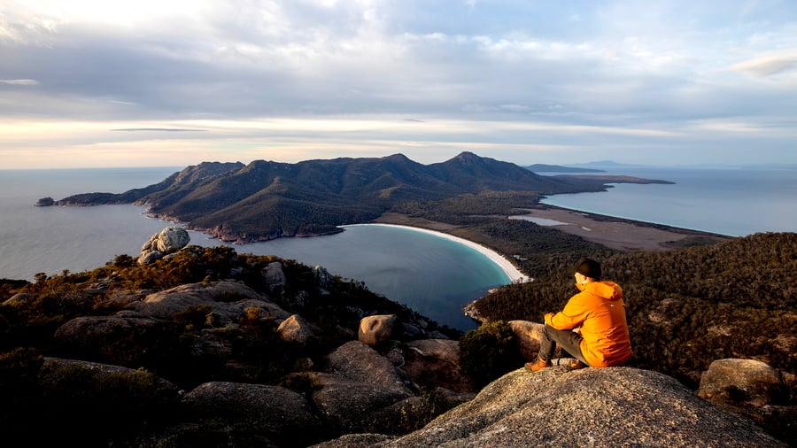 Se ikoniska Wineglass Bay