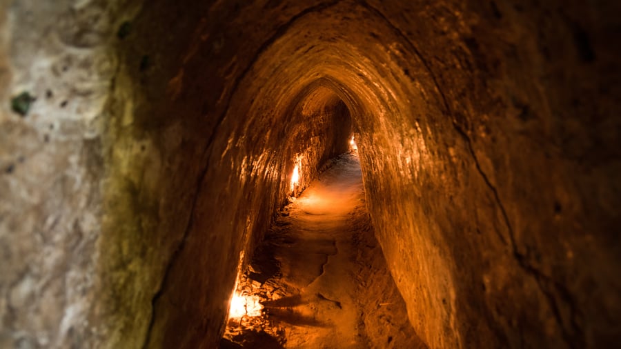 Cu Chi-tunnels