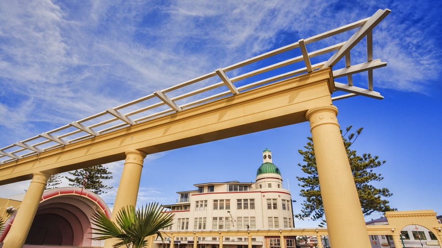 Oplev Napier med dets smukke art deco-bygninger
