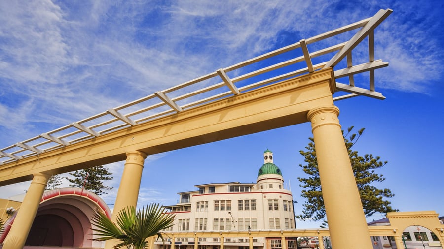 Oplev Napier med dets smukke art deco-bygninger