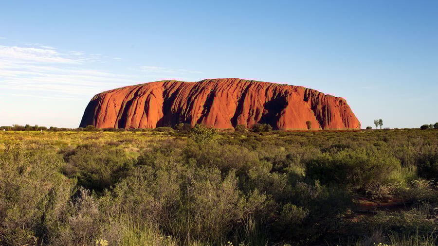 Fantastiske Uluru (Ayers Rock) i Australien