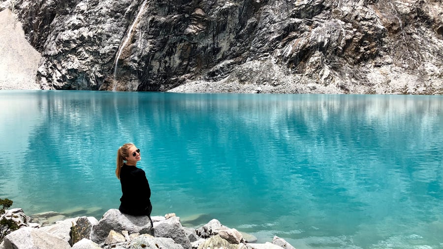 Visit glacier lakes in Peru