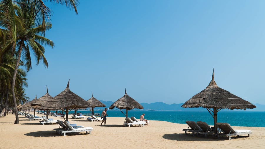 Nha Trang beach, Vietnam