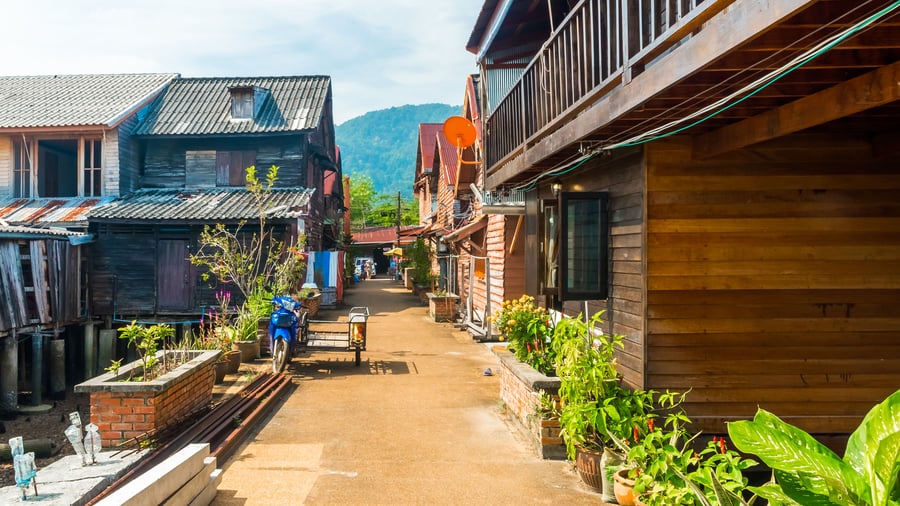 Old Town på Koh Lanta