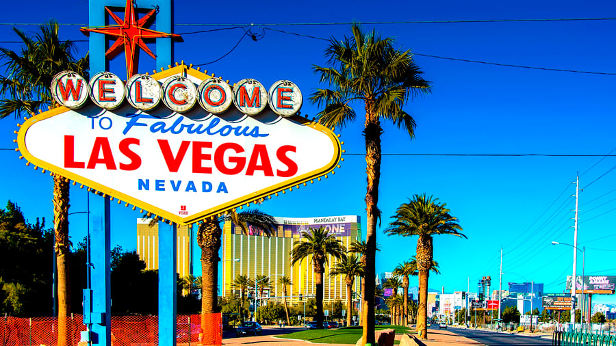 Välkommen till Las Vegas i Nevada
