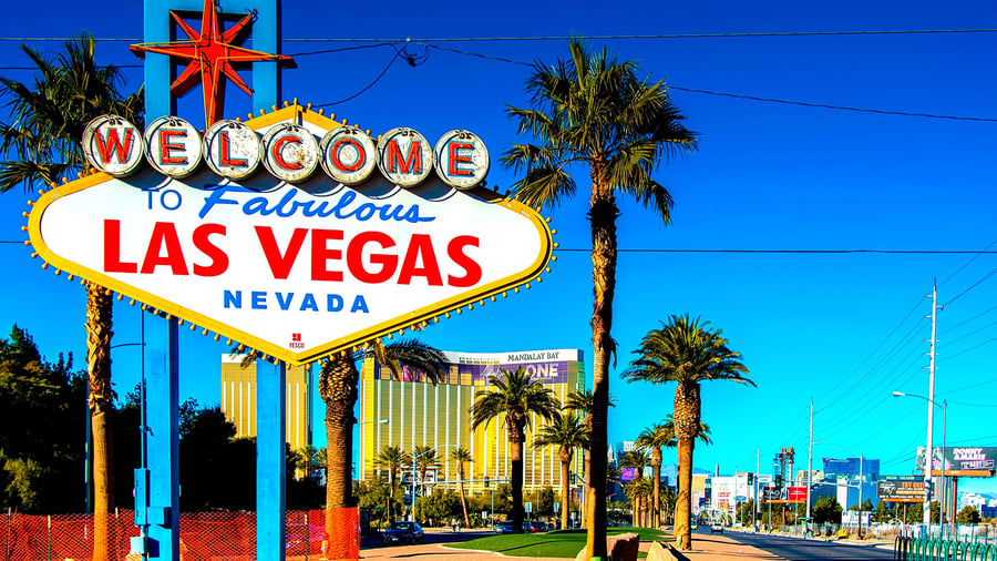 Velkommen til Las Vegas i Nevada