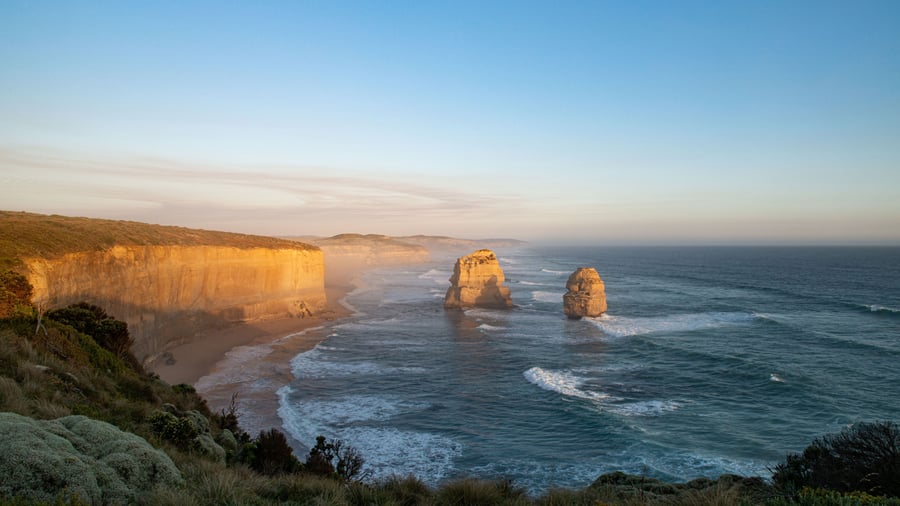 De 12 Apostle på Great Ocean Road