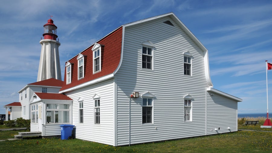 Pointe au Pere fyrtårnet i Rimousky