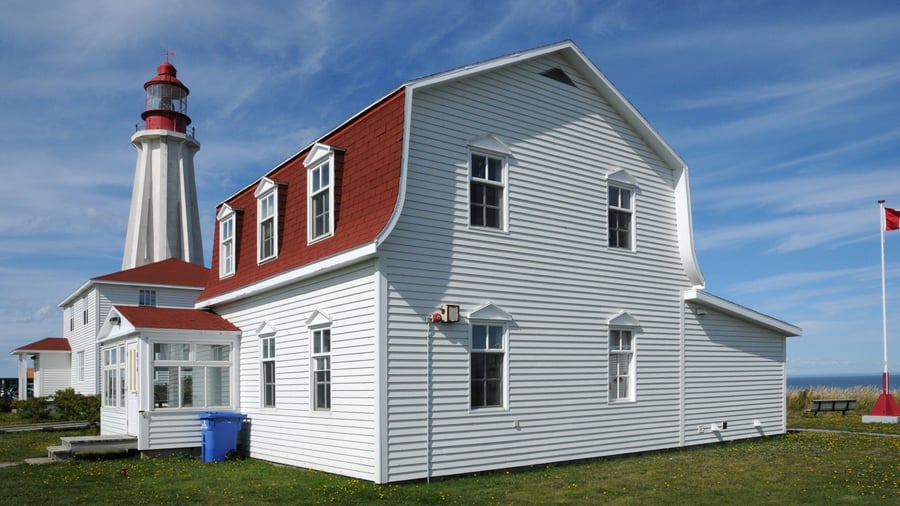 Pointe au Pere fyrtårnet i Rimousky