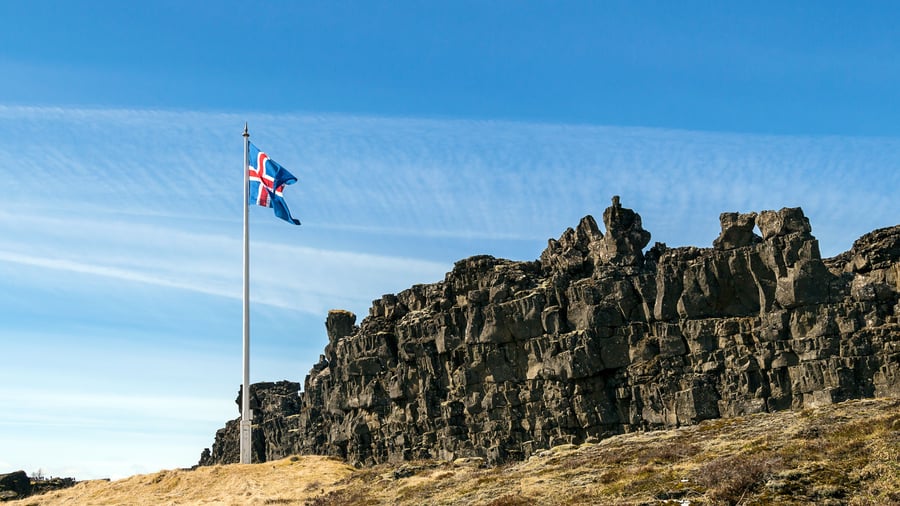Besøg det vikingehistoriske Þingvellir