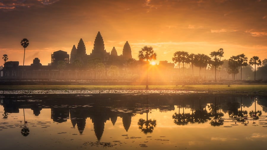 Upplev soluppgången vid Angkor Wat