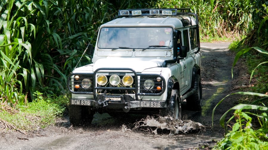 Land Rover in the Cameron Highlands