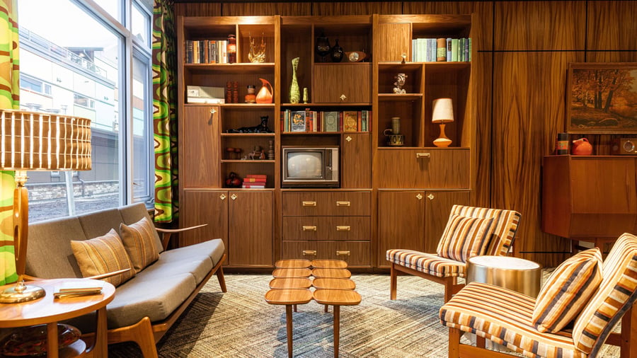 Lounge område på Hotel Zed Tofino