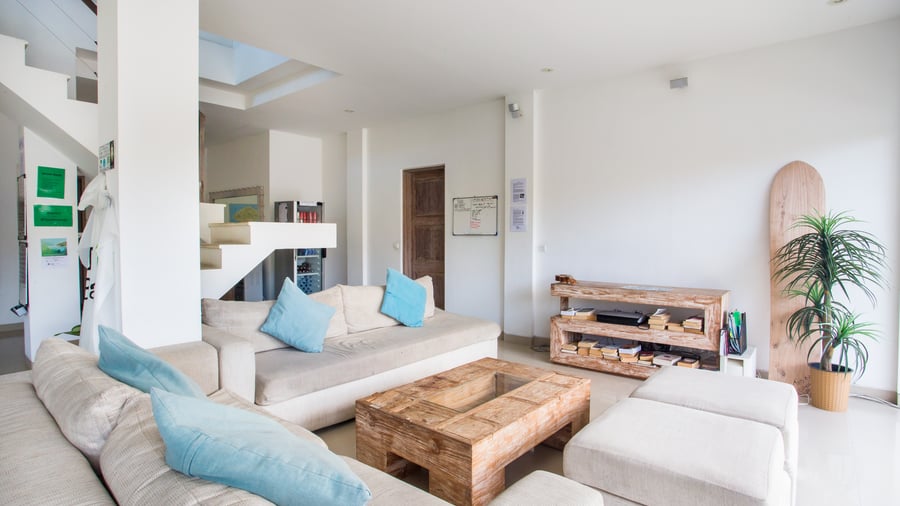 Stay in Canggu to surf & practice yoga. 